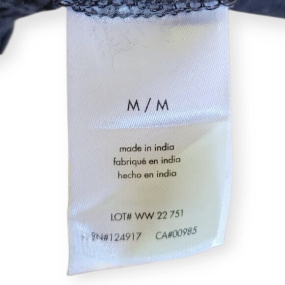 WeWoreWhat Smocked Cotton Midi Dress, Black Size M - Picture 10 of 13